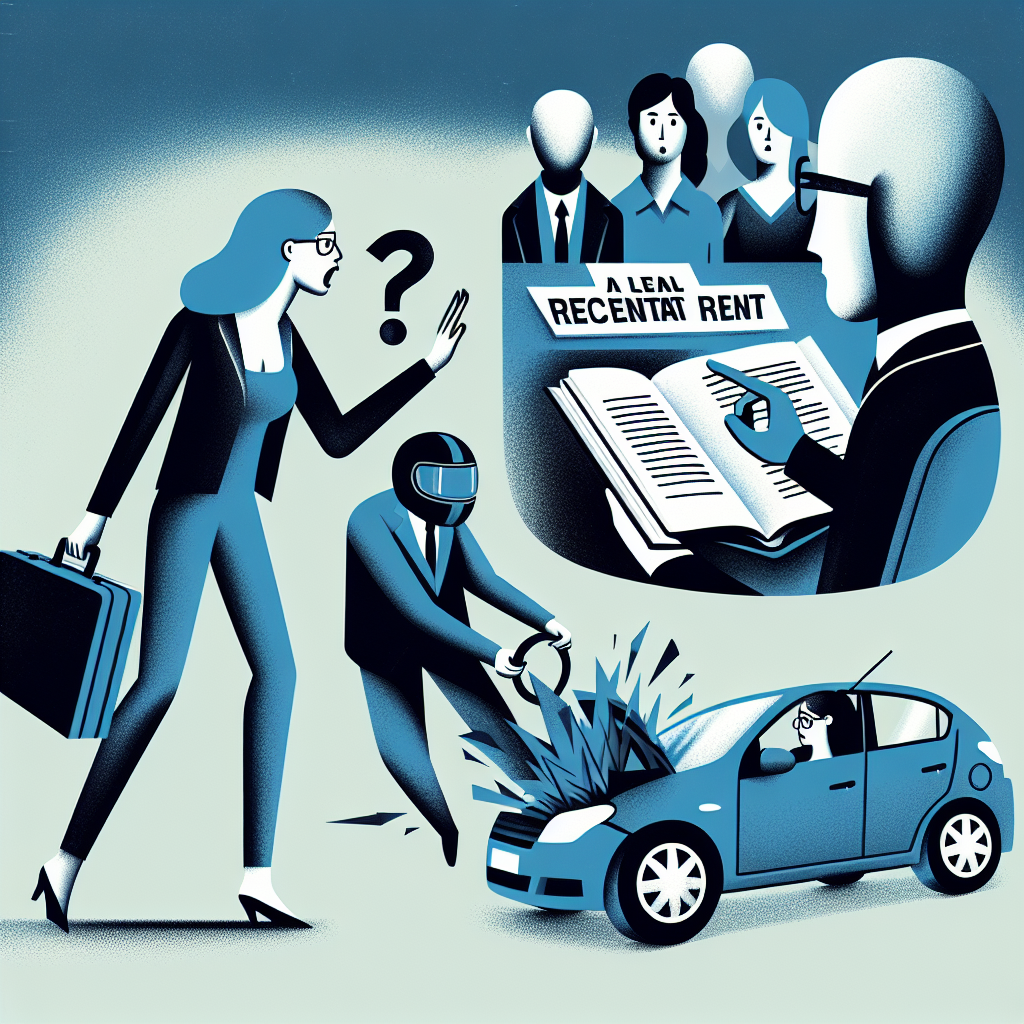 Driving and you get hit by a rental car: Options when retaining an attorney